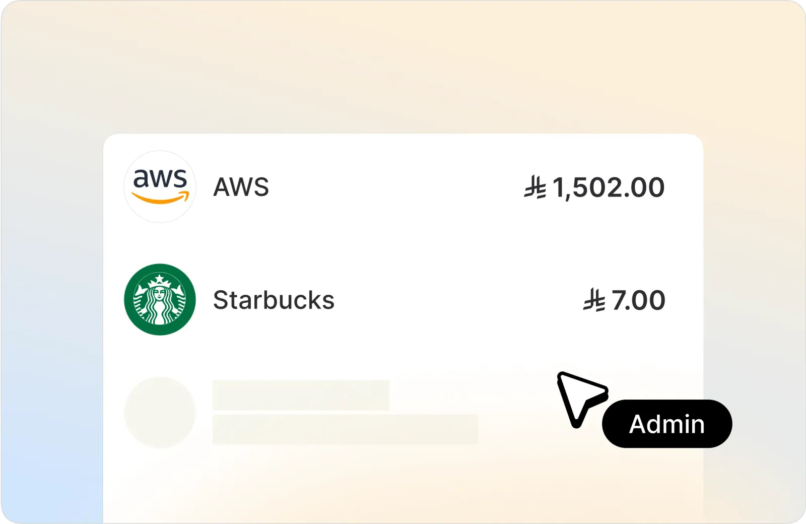 Track transactions in real time_card