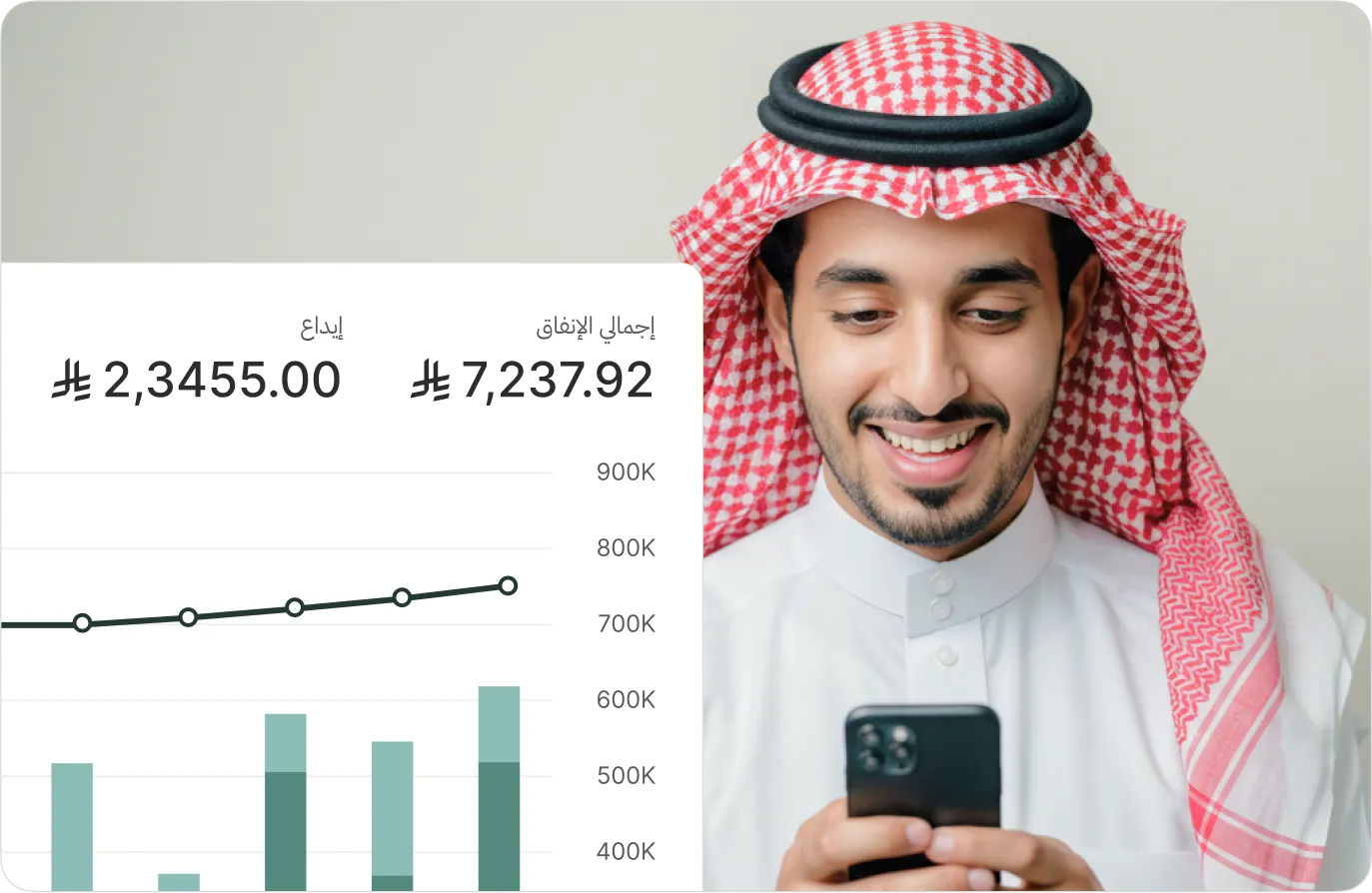 احصل على رؤية كاملة لإنفاقك_card